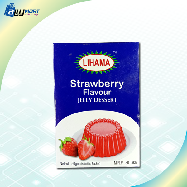 Lihama Strawberry Flavour Jelly Dessert