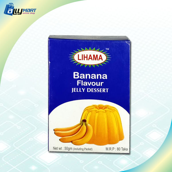 Lihama Banana Flavour Jelly Dessert