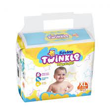 টুইংকেল বেবি ডায়পার (11-25 kg) ৩২পিস