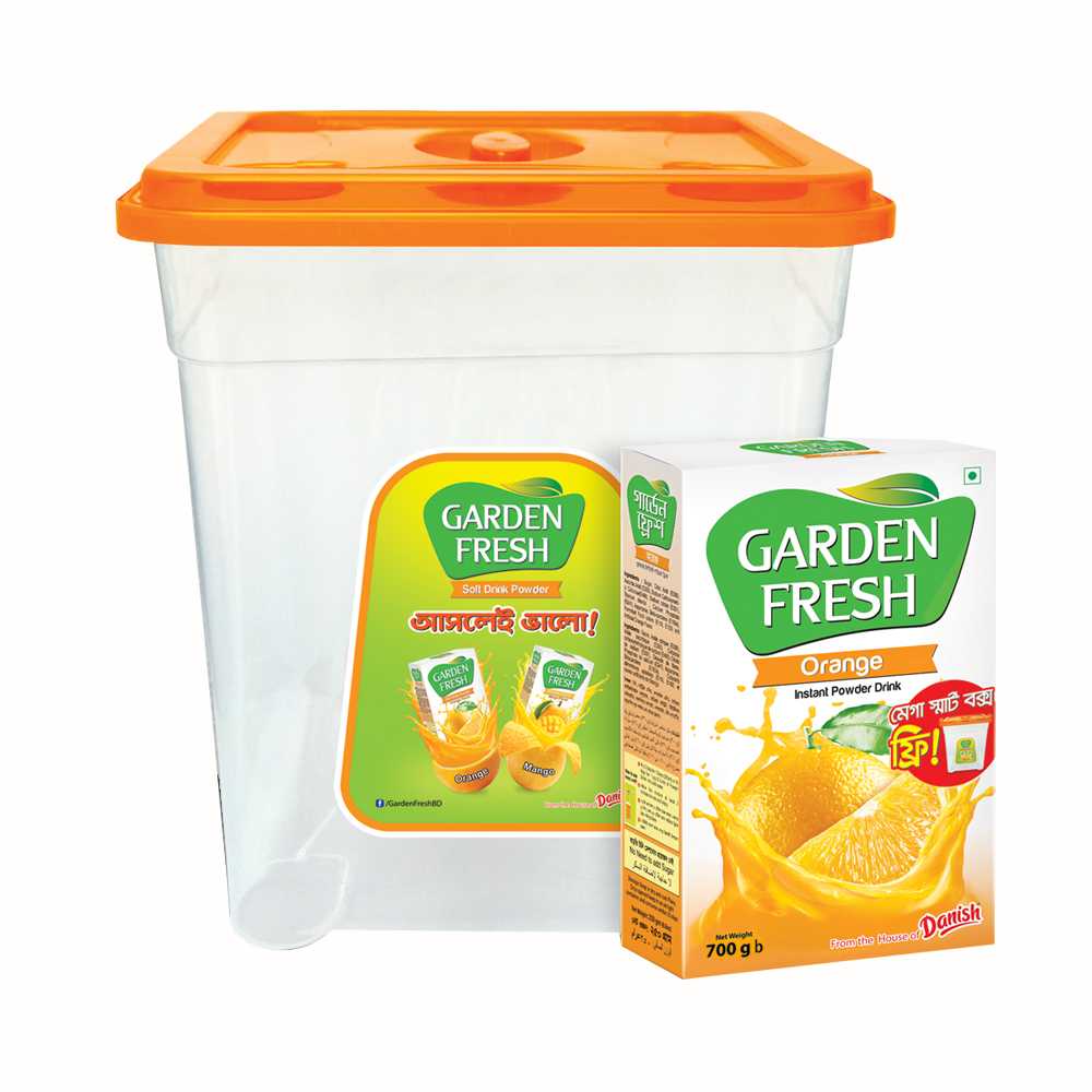 Danish Garden Freash Orange Flavored Instant Powder Drink