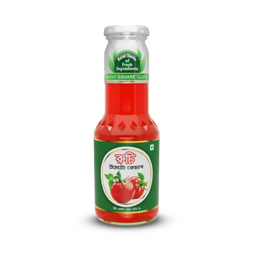 রুচি টমেটো কেচাপ ৩৫০ গ্রাম
